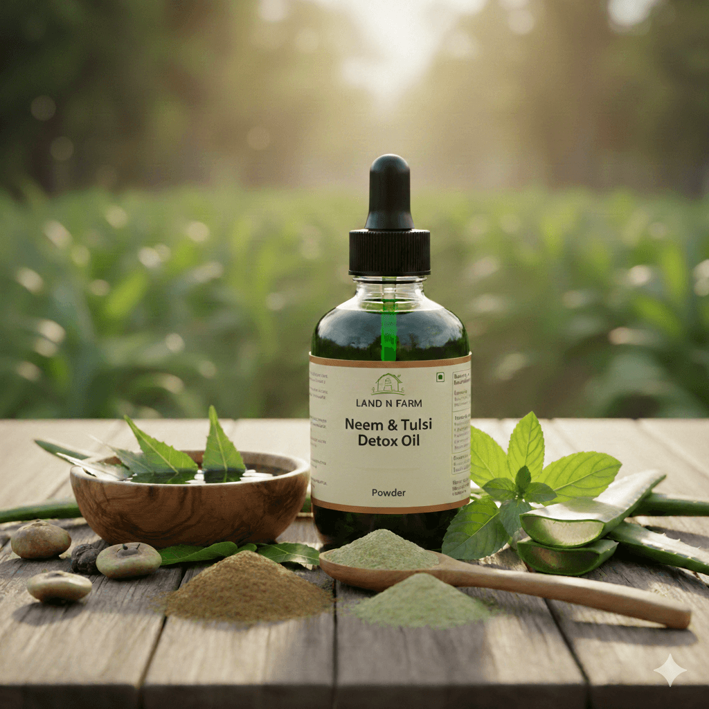 Neem & Tulsi Detox Oil